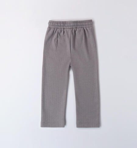 Pantaloni tuta leggeri bambino GRIGIO SCURO-0564