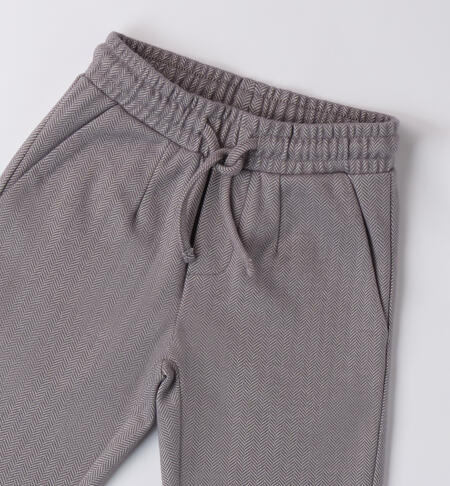 Pantaloni tuta leggeri bambino GRIGIO SCURO-0564