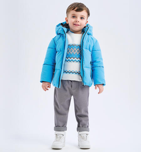 Pantaloni tuta leggeri bambino GRIGIO SCURO-0564