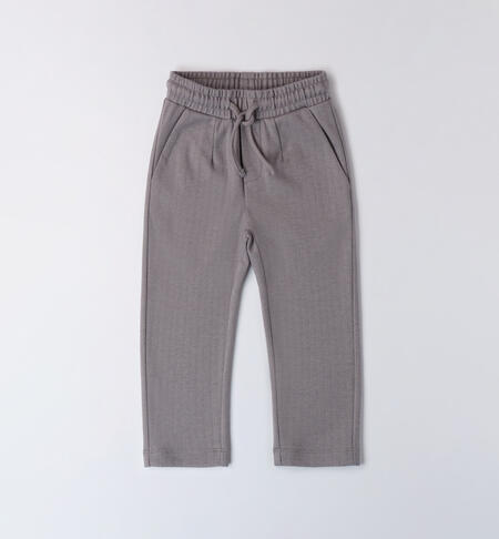 Pantaloni tuta leggeri bambino GRIGIO SCURO-0564