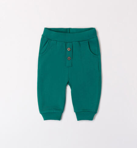 Pantaloni tuta neonato 
 VERDE-4526