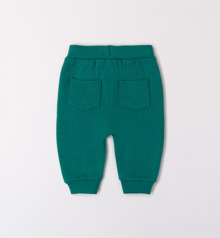 Pantaloni tuta neonato 
 VERDE-4526