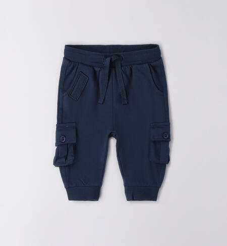 Newborn Tracksuit Pants BLU-3656