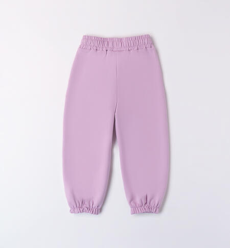 Sweatpants for girl LILAC-3323