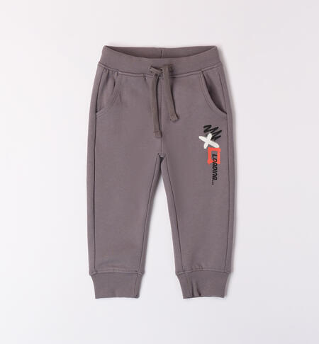 Pantaloni tuta per bambino 
 GRIGIO SCURO-0564