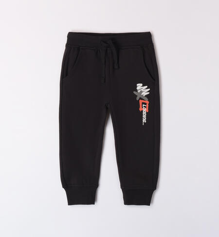 Pantaloni tuta per bambino 
 NERO-0658