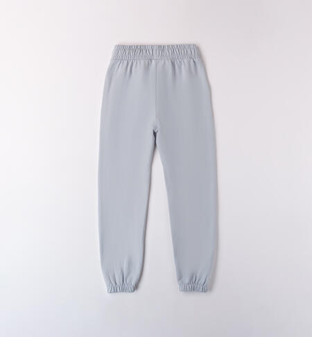 Pantaloni tuta per ragazza AZZURRO-3811