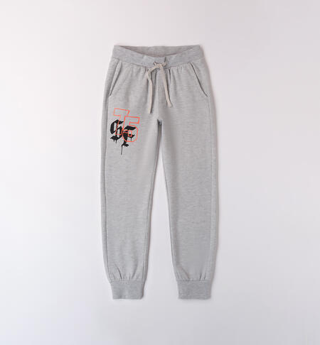 Boy's sweatpants GRIGIO MELANGE-8992