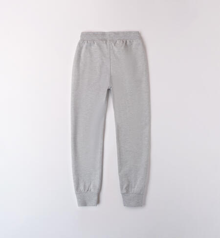 Boy's sweatpants GRIGIO MELANGE-8992