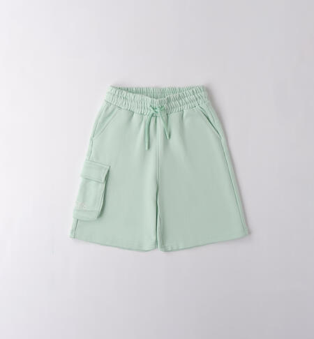 Unisex trousers for boys VERDE-4842