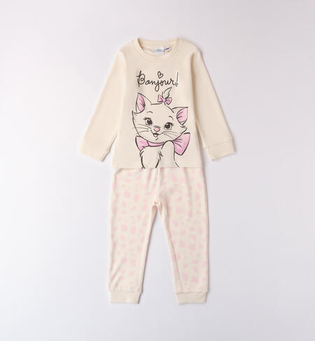 Pyjamas Aristocats baby girl WHITE