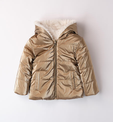 Piumino bambina invernale BEIGE