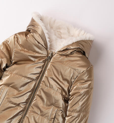 Winter baby girl down jacket BEIGE-0729