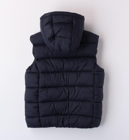 Boy's sleeveless down jacket NAVY-3885