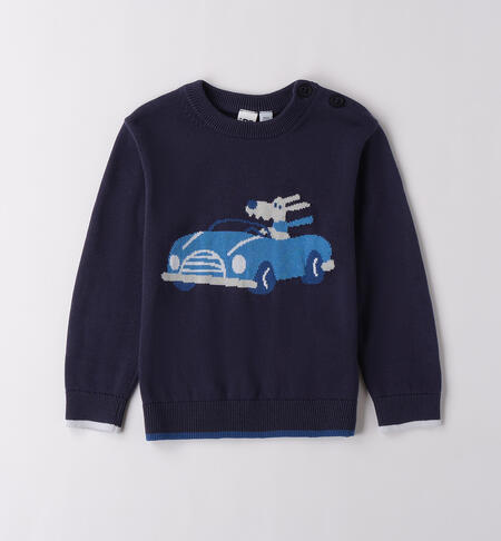 Pullover iDO bambino BLU