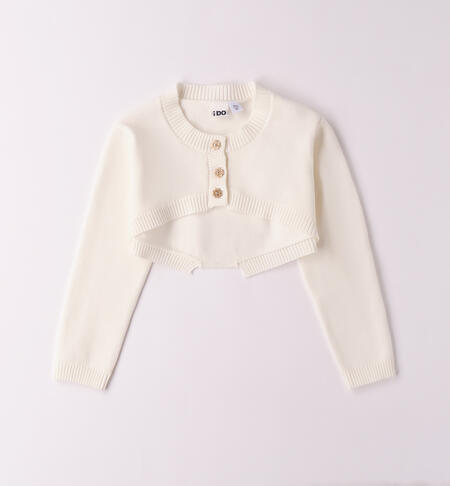 Bolero for girls CREAM