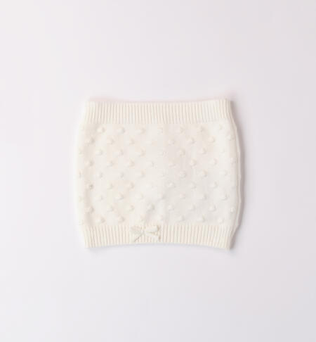 Baby girl ring scarf CREAM