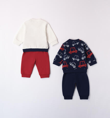 Set of 2 Baby Suits BORDEAUX-2297