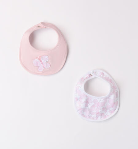 Newborn Baby Girl Bib Set PINK-2714