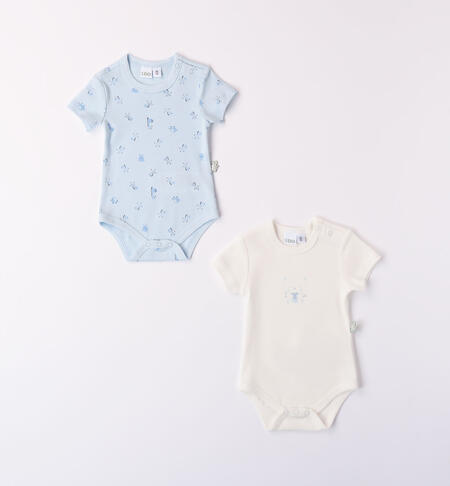 Set of baby bodysuits CIELO-AZZURRO-6ADL