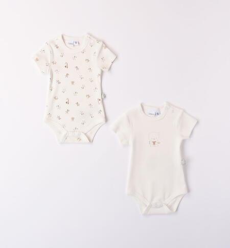 Set of baby bodysuits PANNA-CACAO-6ABH