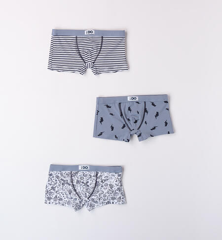 Set boxer bambino BLU