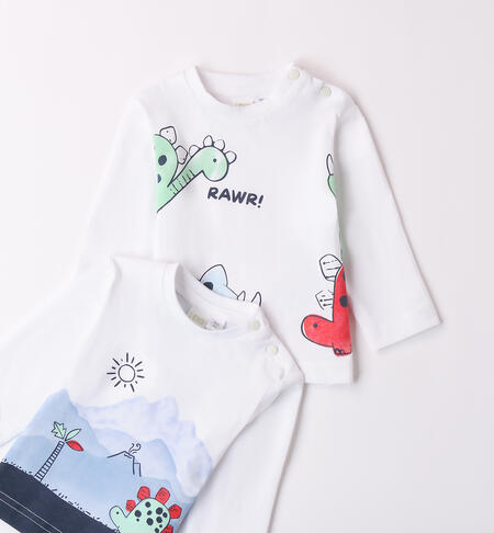 Baby T-Shirt Set BIANCO-0113