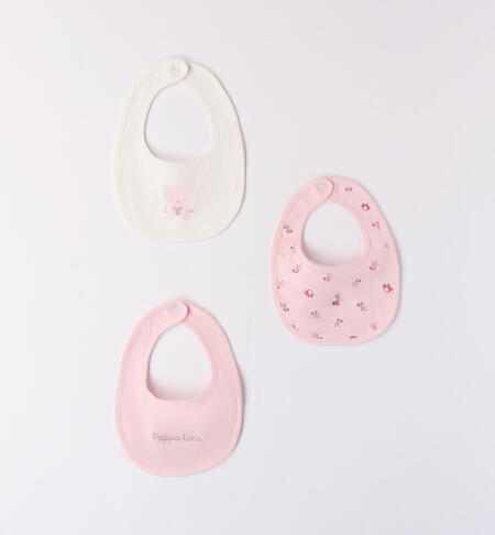 Set of three baby bibs ROSA-2765