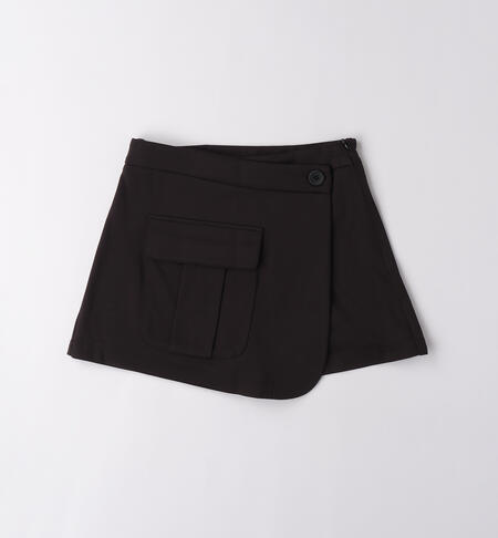 Shorts da ragazza NERO