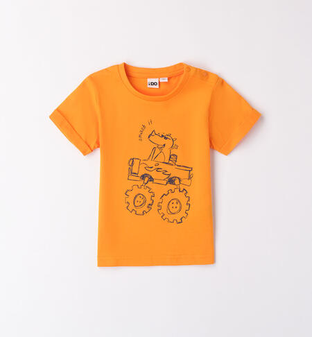 Orange T-shirt for boys ORANGE