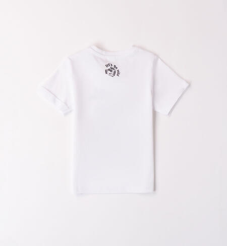 T-shirt bianca per bambino BIANCO-0113