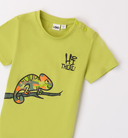 Chameleon T-shirt for boys VERDE-5266