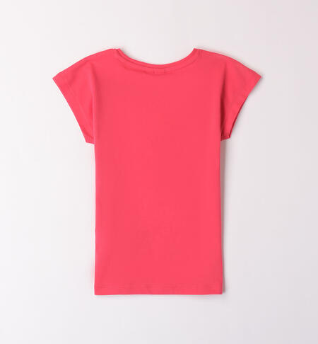 T-shirt con fiore per ragazza CORALLO-2343