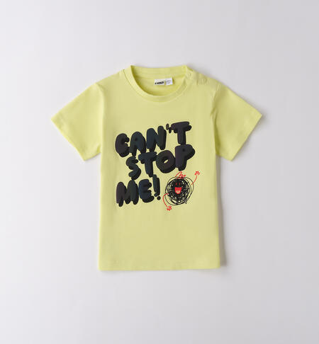 T-Shirt da bambino GIALLO