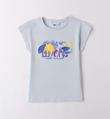 T-shirt da ragazzo iDO AZZURRO