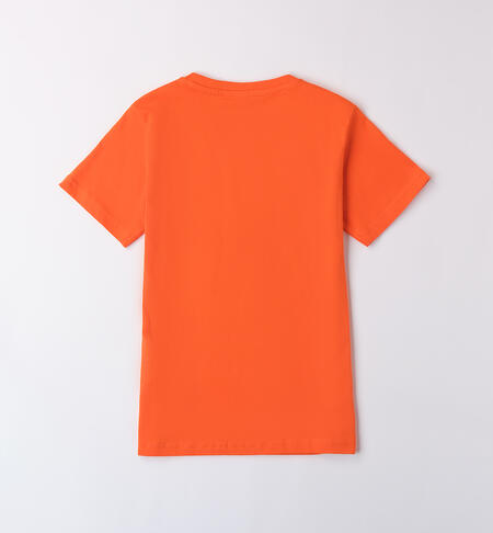 T-Shirt manica corta ARANCIO-1855