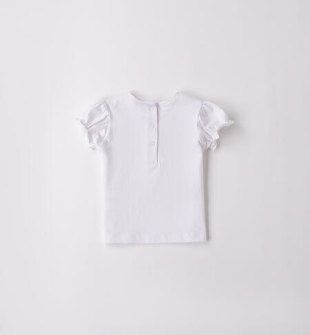 iDO Baby Girl T-Shirt BIANCO-0113