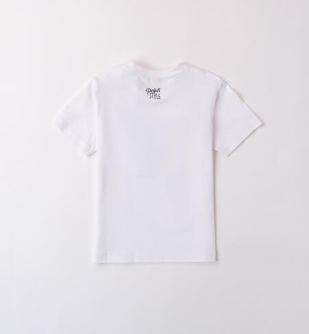 T-shirt per bambino BIANCO-0113