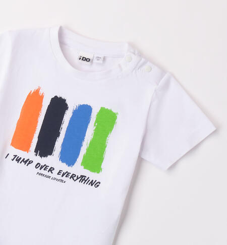 T-shirt per bambino BIANCO-0113