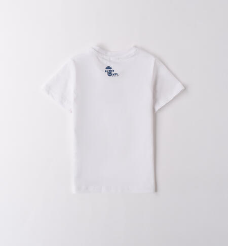 Rhino t-shirt for boys BIANCO-0113