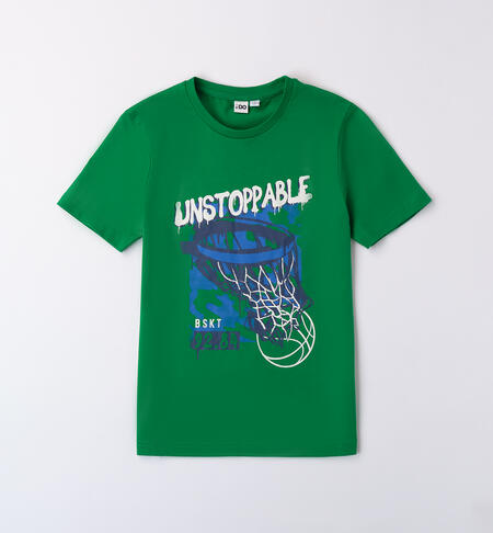 T-shirt per ragazzo VERDE