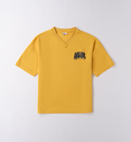 T Shirt per ragazzo GIALLO