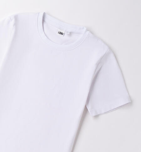 T-Shirt per ragazzo iDO BIANCO-0113