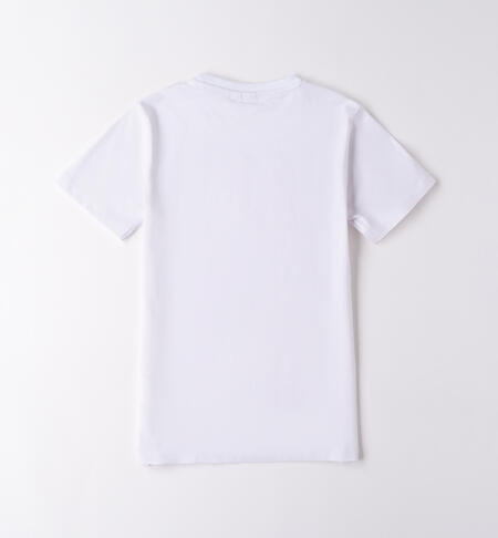 T-Shirt per ragazzo iDO BIANCO-0113