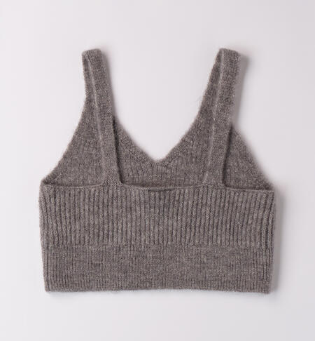 Tops for girl GRIGIO MELANGE-8993