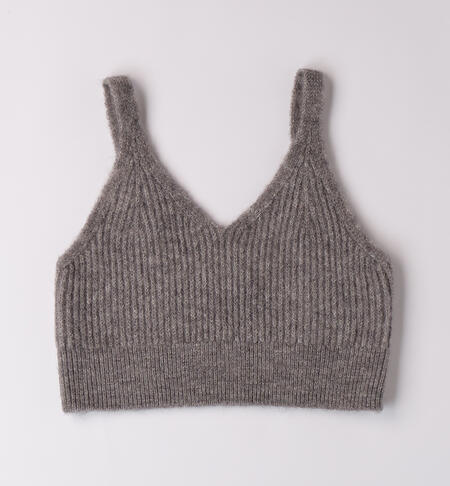 Tops for girl GRIGIO MELANGE-8993