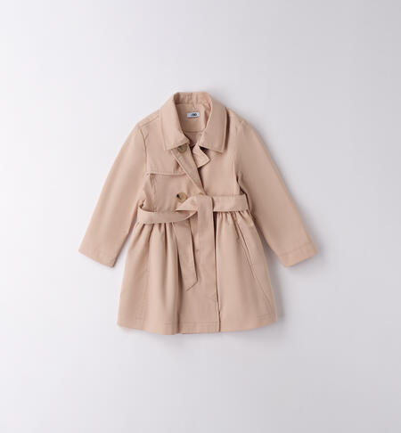 Trench bambina BEIGE