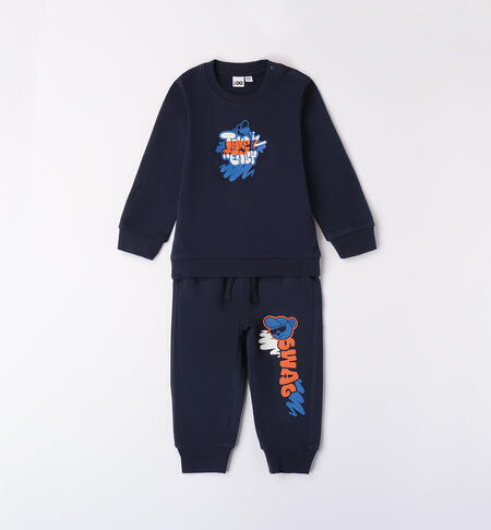 Two-piece baby suit BLUE