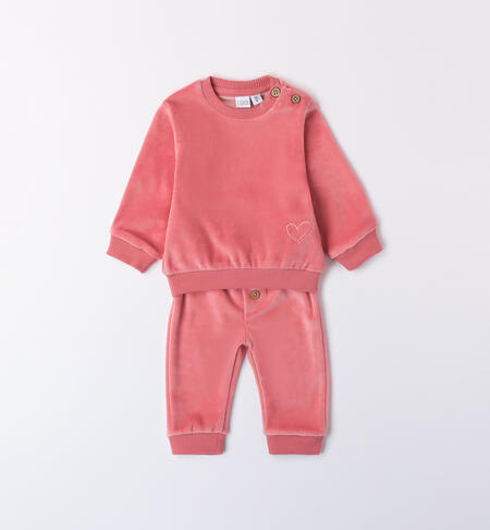 Velvet Baby Girl Suit ROSA CIPRIA-2516