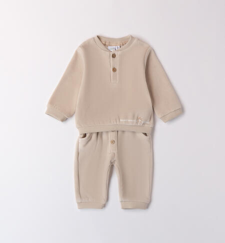 Velvet Baby Suit TORTORA-0521